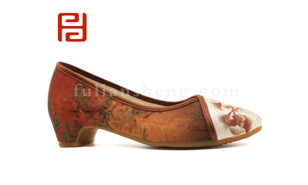 福連升夏季女鞋中國(guó)風(fēng)尚傳統(tǒng)民族風(fēng)女鞋